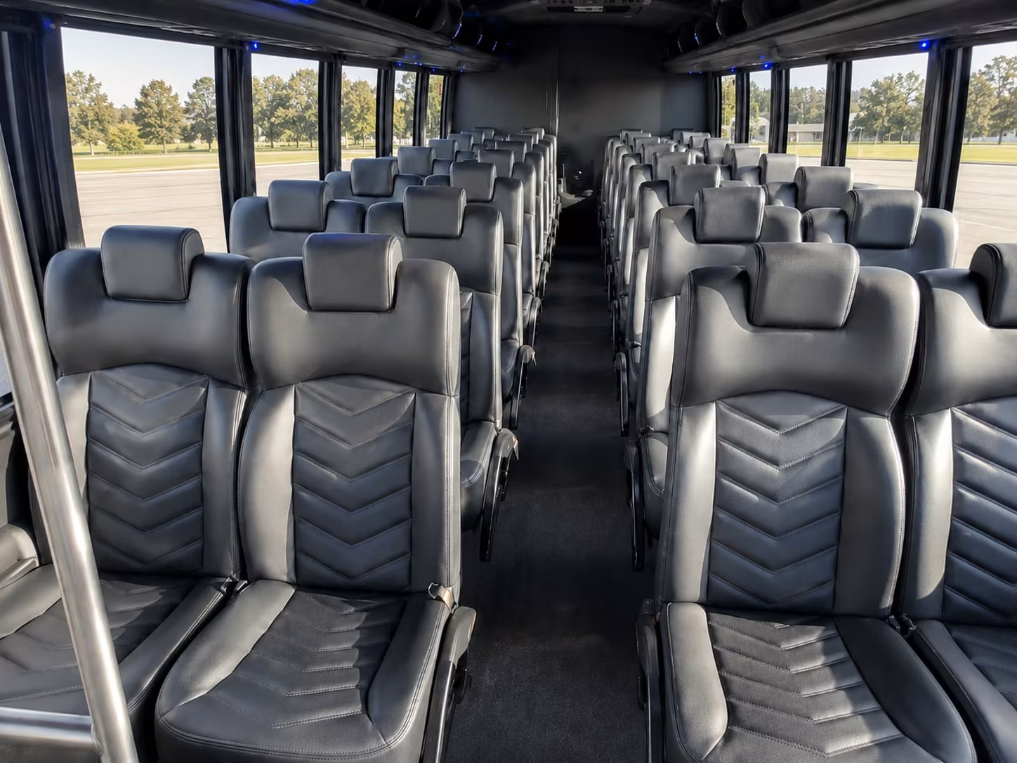20 passenger minibus interior