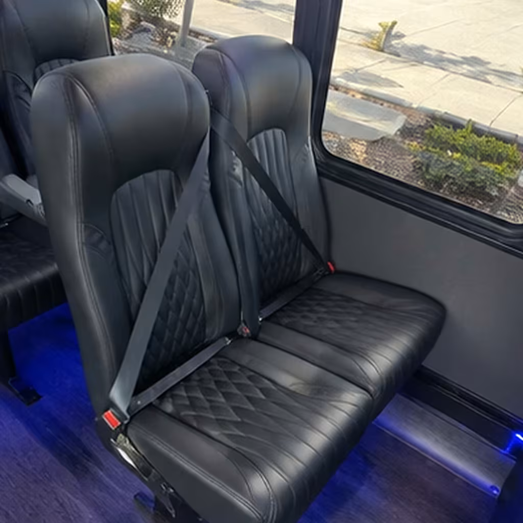 30 passenger minibus inside