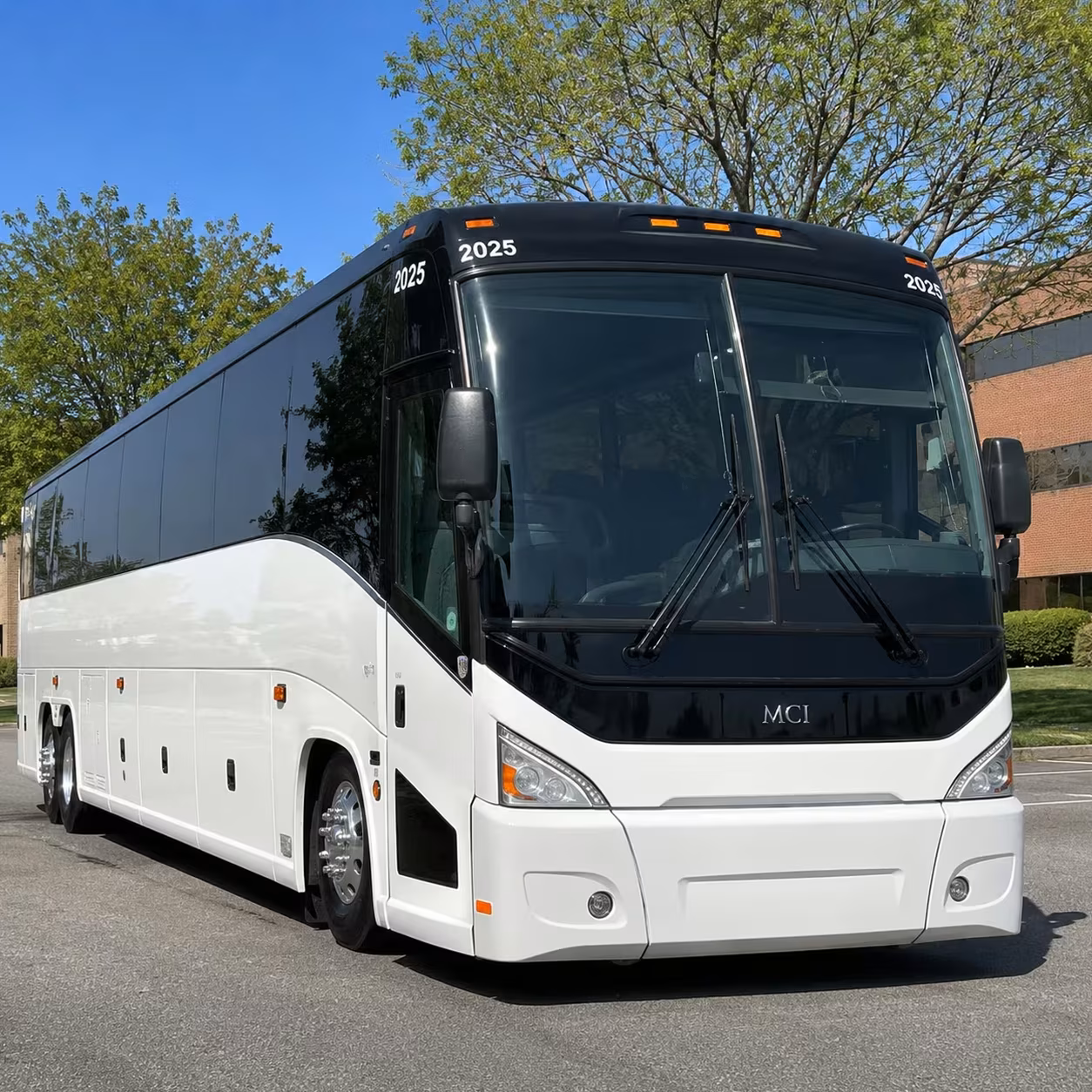 rochester hills charter bus rentals for national guard training