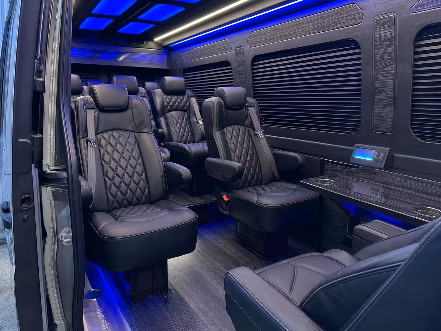 sprinter van transportation for groups and events across rochester hills