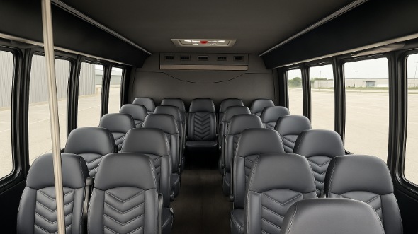 20 passenger minibus interior