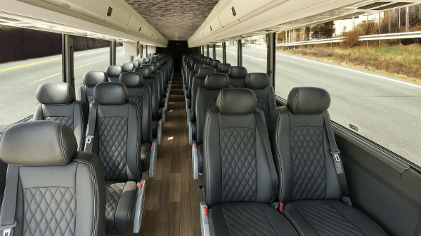 25 passenger minibus interior rochester hills