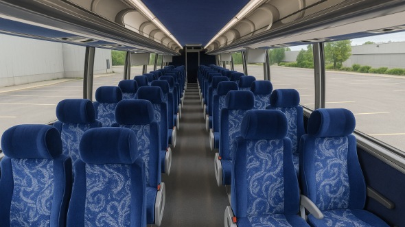 50 passenger charter bus interior dearborn