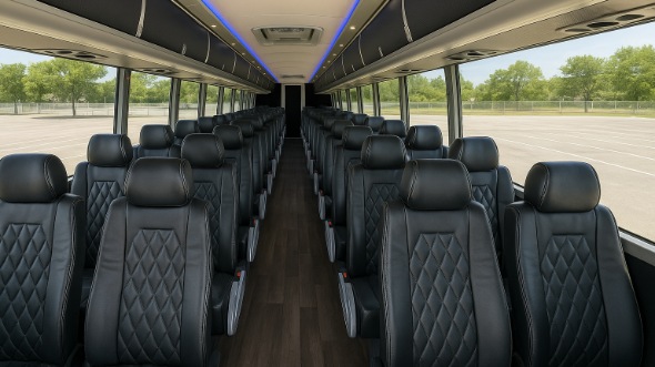 54 passenger charter bus interior rochester hills