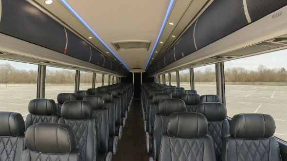 56 passenger charter bus interior rochester hills