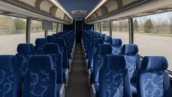 rochester hills 54 passenger charter bus rental