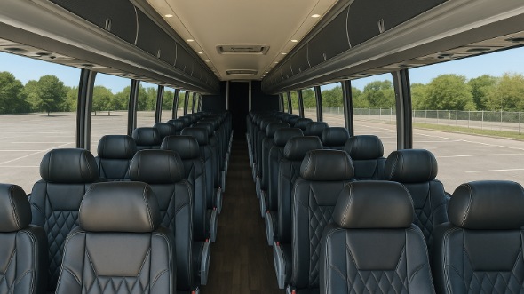 rochester hills 55 passenger charter bus rental