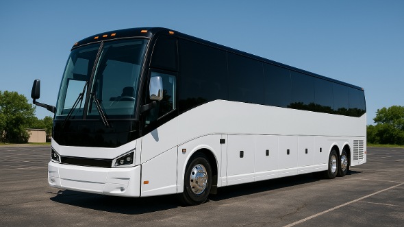 rochester hills 56 passenger charter bus