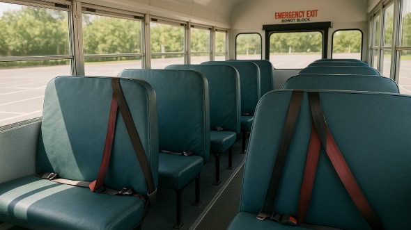 school bus rental interior rochester hills