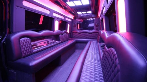 sprinter limo rental interior rochester hills